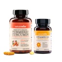 NatureWise Κουρκουμίνη Κουρμερική & Βιταμίνη D3 5000iu για την υποστήριξη της υγείας των αρθρώσεων, των μυών, των οστών και του ανοσοποιητικού [90 Count Each]