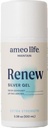 Ameo Life Extra Strength Colloidal Silver Gel 35 ppm - pH Balanced, Structured Silver Gel for Healthy Skin, Minor Cuts, Scrapes & Burns - Natural Skin Care for Rejuvenation (100ml)