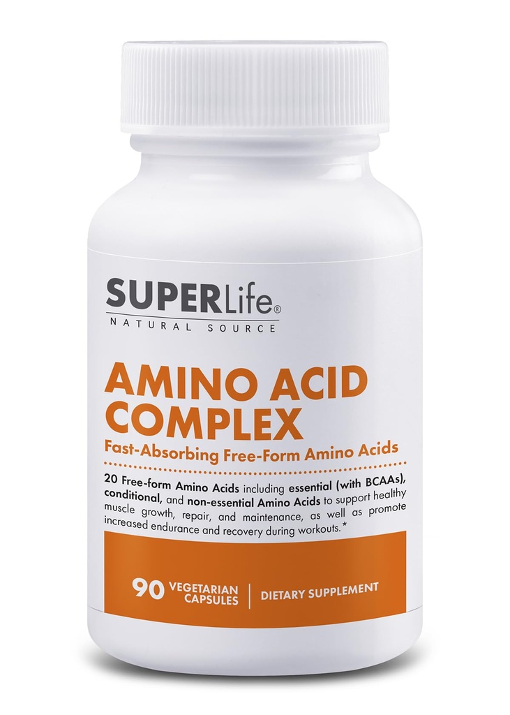 Amino Acid Complex - Γρήγορη απορρόφηση & ελεύθερη μορφή Απαραίτητη & διακλαδισμένη αλυσίδα Amino Acids BCAAs 