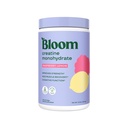 Bloom Nutrition Creatine Monohydrate Powder, 5g Micronized Create per Serving, Υποστηρίζει την αποκατάσταση των μυών, τη δύναμη, την αντοχή, πριν ή μετά την προπόνηση, Gluten Free, μη GMO, Raspberry Lemon, 40 SVG, 9 oz