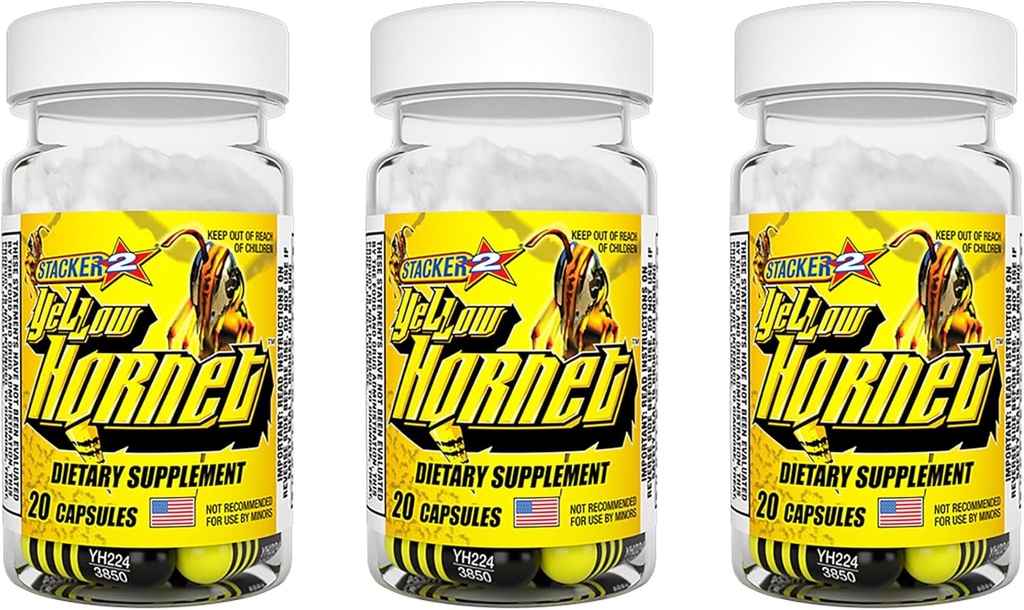 STACKER 2 YELLOW HORNET (3) 20CT. ΦΙΑΛΗΣ