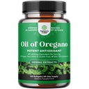 Wild Oregano Oil Softgels - Super Concentrated Softgels Oil of Oregano with Carvacrol 70% for Digestion & Immune Support - Herbal Supplements for Intestine Cleanse, Body Detox & Repair - 120 Ct
