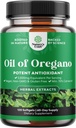 Wild Oregano Oil Softgels - Super Concentrated Softgels Oil of Oregano with Carvacrol 70% for Digestion & Immune Support - Herbal Supplements for Intestine Cleanse, Body Detox & Repair - 120 Ct