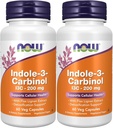 Ινδολε-3-καρβινόλη (I3C) 200 mg - 60 Veg Κάψουλες x 2 Φιάλες