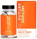 ΜΕΘΟΔΟΣ ΜΕΛΛΟΝΤΙΚΗΣ Fiber Supplement, Acacia and Psyllium Husk Fiber Pills for Digestion (60ct)