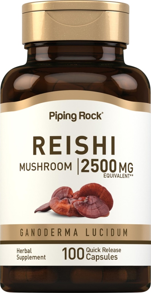 Piping Rock Reishi Mushroom Κάψουλες 
