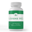 PURE ORIGINAL INGREDIENTS L-Lysine HCL (100 Capsules) Always Pure, No Additives Or Fillers, Lab Verified