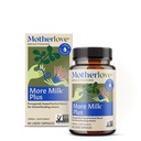 Motherlove More Milk Plus (60 Liquid caps) Fenugreek-Based συμπλήρωμα γαλακτοπαραγωγής για την υποστήριξη της προσφοράς μητρικού γάλακτος—Non-GMO, βιολογικά βότανα, Vegan, Kosher, χωρίς σόγια