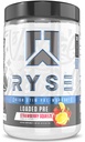 RYSE Loaded Pre Workout Powder - Strawberry Squeeze - Daily Pre-Workout for Men & Women with 390mg Caffeine, Beta Alanine, and Citrulline for Pump, Focus, and Energy - 30 Servings