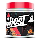 Αντλία GHOST Νιτρικό Οξείδιο σε σκόνη, Ροδάκινο - 40 Σερβιέτες - Χωρίς ζάχαρη και χωρίς Stim συμπληρώματα προ-εργασίας - L-Citrulline, Arginine Νιτρικό & L-Glutathione - Χωρίς σόγια & γλουτένη, Vegan