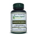 Green Organic Supplements' Quercetin Complex, 90 VCaps, High Absorbable, Non-GMO, Gluten-Free | Supports Health and Immune System