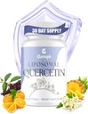 Quercetin with Bromelain | Liposomal Quercetin Supplements with High Absorption for Respiratory & Immunity* | Quercitin 1000mg with Vitamin C & Zinc, 60 Softgels (30 Day Supply)