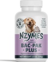 Nzymes® Bac-Pak Plus 100 Grams Digestive Enzymes and Probiotics for Digestion, Loose Stools, Diarrhea, Constipation, βελτιωμένη πρόσληψη θρεπτικών συστατικών - Made in The USA