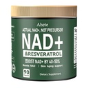 Ahete NAD Resveratrol Supplement, Supports Energy, Focus & Healthy Aging, 900mg NMNH Supplement per Serving, 90 NAD+ Capsules (45 Day Supply)