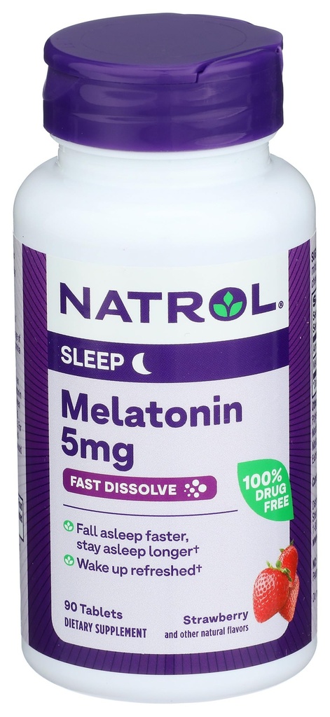 NATROL Melatonin 5mg, 90 CT