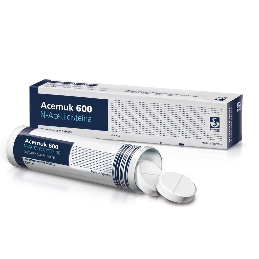 N- Acetylcysteine (NAC) 600mg - Υποστηρίζει την αναπνευστική υγεία, την ανοσοποιητική λειτουργία, το ήπαρ και το νεφρό Detox - ισχυρό αντιοξειδωτικό, εύκολο στην απορρόφηση - 20 δισκία (1- Pack)