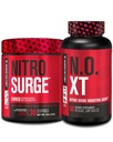 Zacked Factory Nitrosurge Shred Θερμογόνος Προ-εξάσκηση σε μαύρο κεράσι & N.O. XT Nitric Oxide Booster για άνδρες & γυναίκες