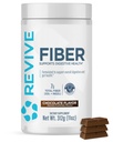 Revive MD Fiber Supplement for Digestive & Gut Health - 5g Dietary Fiber Υποστηρίζει ένα Υγιές Digestive Σύστημα με Psyllium Husk & More - 30 Σερβιέτες, Σοκολάτα
