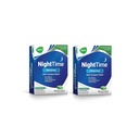 AXIV Nighttime Cold & Flu Relief Softgels, Multi-Symptom Nighttime Relief for Headache, Fever, Sore Throat, Minor Aches and Pains, Sneezing, Runny Nose, and Cough 24 Count (Pack of 2)