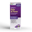 Children's Pain&Fever Relief Acetaminophen Oral Suspension Grape Flavor 4oz