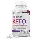 Premier Keto ACV Χάπια 1275MG Keto Υποστήριξη Μείγμα Εναλλακτική για Gummies Formulated with Apple Cider Vinegar Extra Virgin Olive Oil Powder Green Tea Leaf 60 κάψουλες