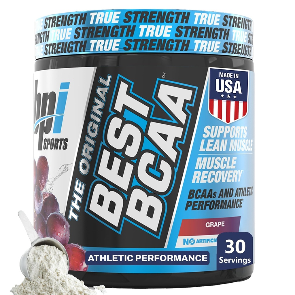 BPI Sports Best BCAA Powder - υποστήριξη αποκατάστασης μυών - Διακλαδισμένη αλυσίδα Αμινοξέα 