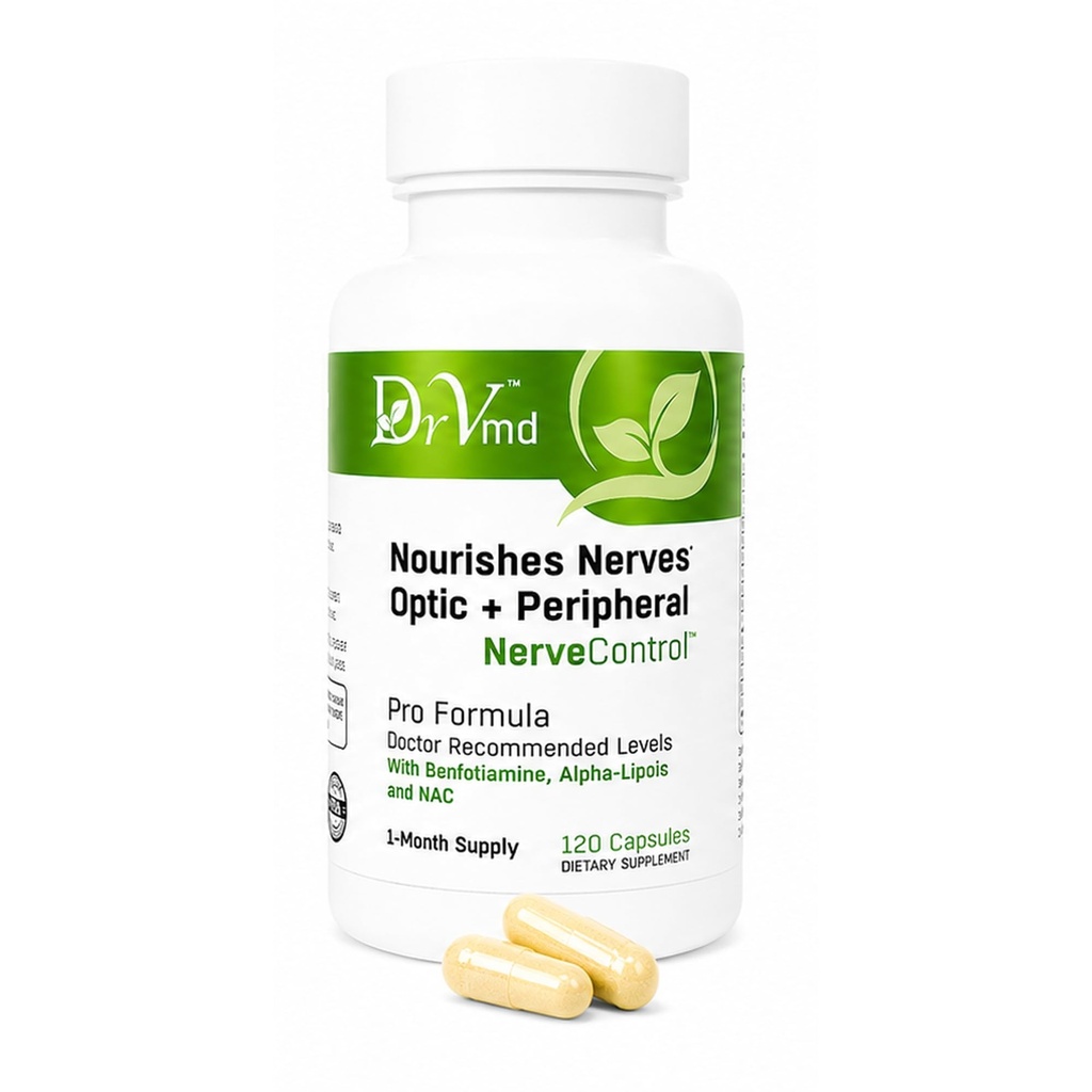 Nerve Relief for Hands and Feet by Dr. Vogel, MD – B-Complex & ALA (1 Month Supply) – Benfotiamine, ALCAR – Peripheral & Optic Nerve Health, Comfort & Sensitivity