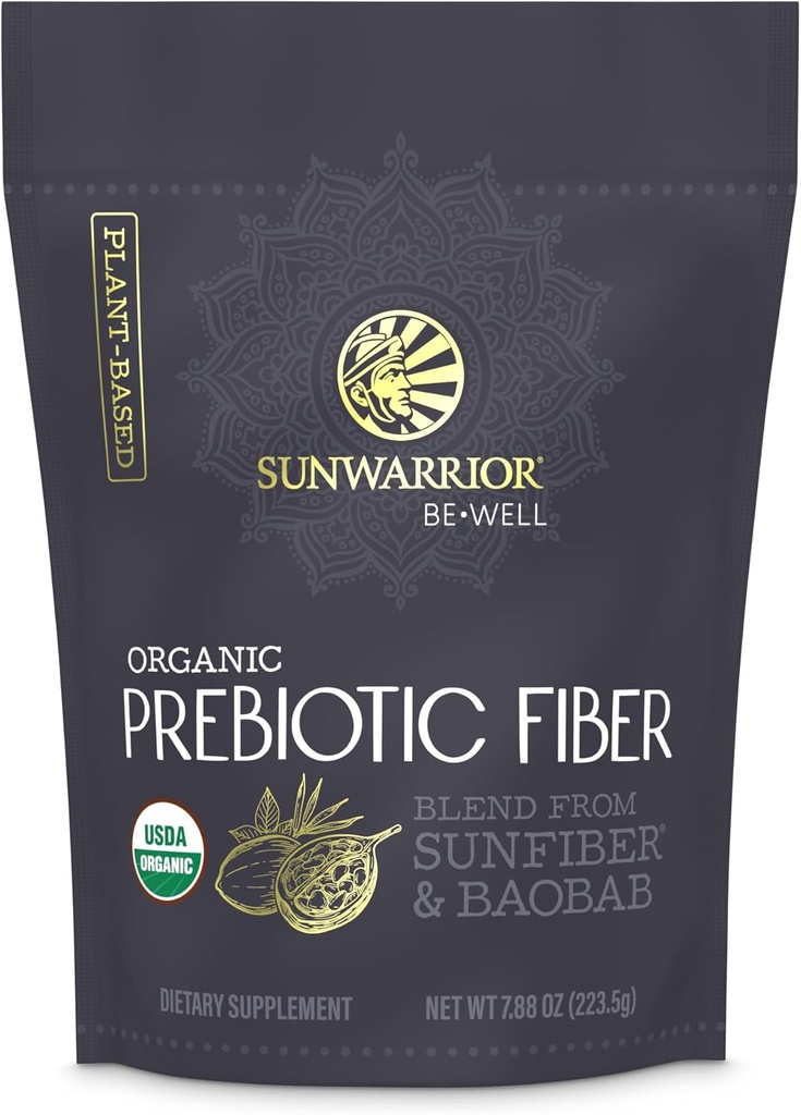 Sunwarrior Fiber συμπλήρωμα Prebiotic Organic 