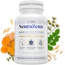 Zen Nutrients 1200mg Alpha Lipoic Acid R Matrix + Benfotiamine + B Complex Nerve Support - NeuraZenX Neuropathy Support Supplement with L-Carnitine and Turmeric (120 Capsules)