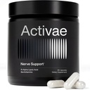 Nerve Support for Neuropathy & Sciatic Pain Relief - Stabilized R-Alpha Lipoic Acid, Benfotiamine, Methyl B12, B6 & 5-MTHF - Physician-Formulated, Lab-Tested - 60 Capsules (1 Month Supply)