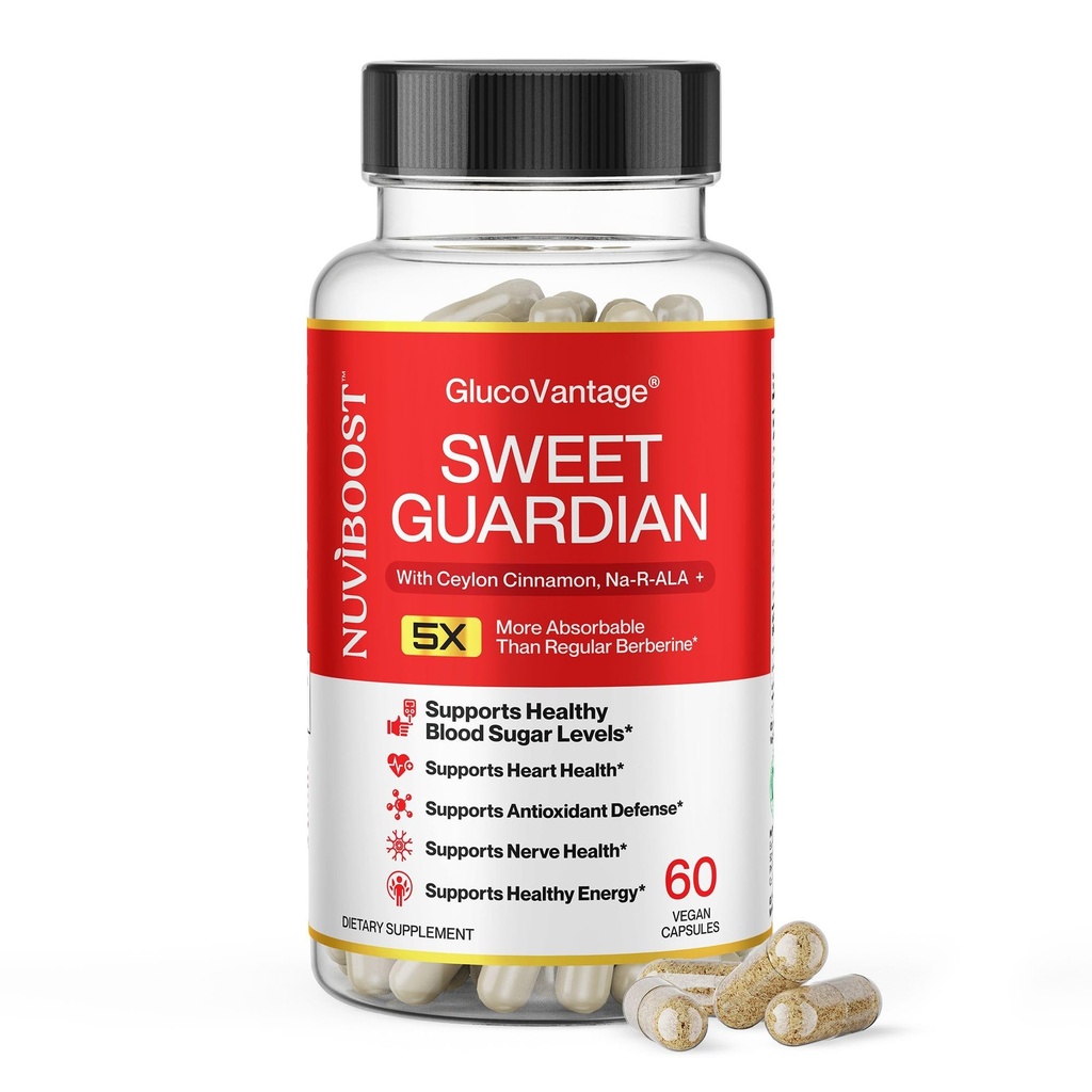 Super Dihydroberberine (GlucoVantage®) 200mg with Ceylon Cinnamon, Alpha Lipoic Acid, Selenium, Gymnema Sylvestre, Benfotiamine and Others for Overall Immunity.