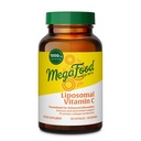 MegaFood Liposomal Vitamin C 1000mg Per Serving - Collagen Production & Immune Support Supplement - High Potency Formula - Superior Absorption & Gentle On Stomach - 120 Vitamin C Capsules, 60 Servings
