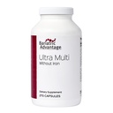 Bariatric Advantage Ultra Multi Without Iron - High Potency Multivitamin - for Bariatric Surgery Patients - Bariatric Multivitamin Capsule - with Calcium, Vitamin C & More - 270 Capsules