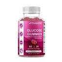 Vitamatic Glucose μασώμενα Gummies - 60 Count - Φυσικό άρωμα βατόμουρο - 4G υδατάνθρακες ανά Σερβίρισμα (1 φιάλη)