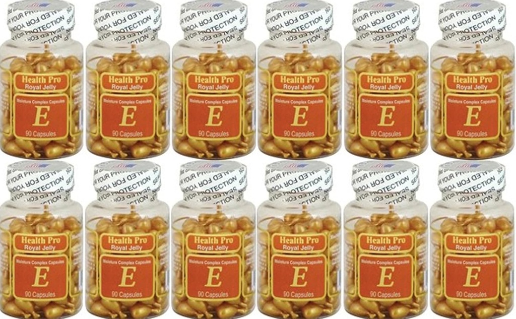 NU-Health Royal Jelly Vitamin E Moisture Complex (90 Capsules) - 24 Pack