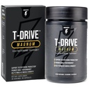 InnoSupps T-Drive Magnum Testosterone Booster Ενισχύστε την κορυφαία απόδοση ενισχύουν την ανάπτυξη των μυών, αύξηση των επιπέδων Libido & ενέργειας, Horny Goat Weed Tongkat Ali, Zinc, Fenugreek, Fat Burner 90 Caps / 30 ημέρες