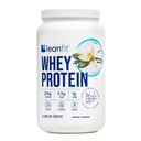 Πρωτεΐνη LeanFit WHEY Φυσική Βανίλια – 100% Whey Protein Powder, 24g Protein Per Serving – Grass-Fed, Gluten-free, Low Carb, BCAAs, Amino Acid – 23 Servings, 1,83 Pound Tub