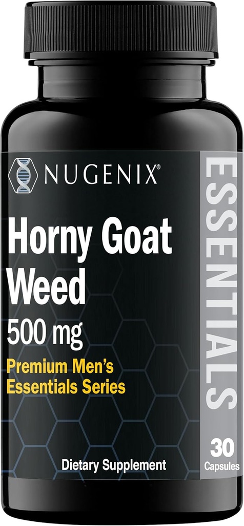 Nugenix Essentials Horny εκχύλισμα ζιζανίων κατσίκας - Epimedium Extract - 30 κάψουλες