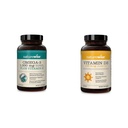 NatureWise High-Potency 1000mg Ωμέγα 3 με 600mg EPA, 400mg DHA, & Βιταμίνη Ε & Βιταμίνη D3 5000iu (125 mcg) 1 έτος προσφοράς για υγιή μυϊκή λειτουργία