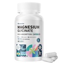 Magnesium Glycinate 400 MG per Serving 100% Chelated for High Absorption, Gentle On Stomach, Non-GMO, 180 Vegetarian Capsules