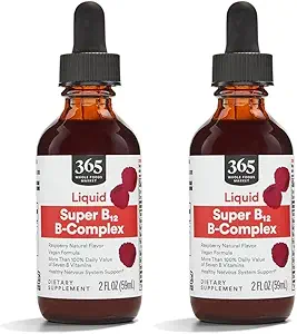 365 από το Whole Foods Market, Vitamin B Complex Gly, 2 Fl Oz (πακέτο του 2)