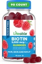 Ζωηρή ζάχαρη δωρεάν Biotin Gummies 