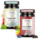 Winged Wellness Love Bites & Happy Her Supplement Bundle for Women