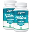 Συμπλήρωμα TUDCA 1200mg - 120 κάψουλες λαχανικών, Ισχυρό TUDCA Άλατα Bile συμπληρώματα για το συκώτι, δυσπεψία