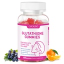 Glutathione 5000mg Gummies with Marine Collagen - Skin Brightening & Anti-Aging Supplement, Supports Wrinkle & Dark Spot Reduction - Halal, GMP Certified - 60 Chewables