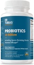Dr. Tobias Probiotics 30 Billion, 10 Strains, 30 Billion CFU's, Στοχευμένη απελευθέρωση Probiotics για γυναίκες & άνδρες, Υποστηρίζει Digestive Υγεία, Ράφι-Stable, Μη-GMO, 90 κάψουλες, 90 Υπηρεσίες