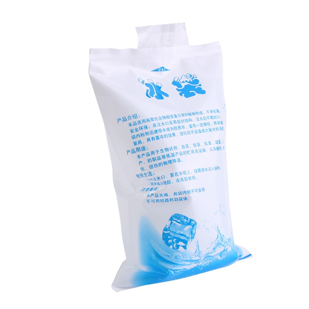 Cold Gel Ice Pack για Cooler Set, Slim και Ευέλικτες Παγωμένες Πακέτα για Τσάντες Γεύμα Reuseable Ice Bag για Αποστολή Κατεψυγμένα Τρόφιμα και Κακώσεις(200ml)