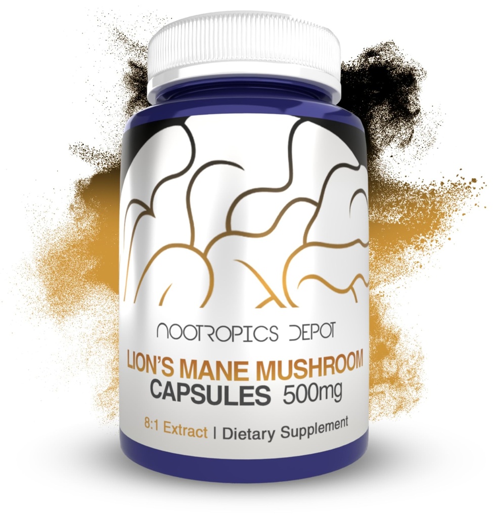 Nootropics Depot Lions Mane Mushroom Capses 