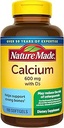 Nature Made Calcium 600 mg Με Βιταμίνη D Liquid Softgels 100 ea (πακέτο των 2)