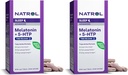 Natrol Advanced Sleep Melatonin + 5HTP, Συμπλήρωμα διατροφής για τον ξεκούραστο ύπνο, 60 Time-Release Tablets, 60 Day Supply- Συσκευασία των 2